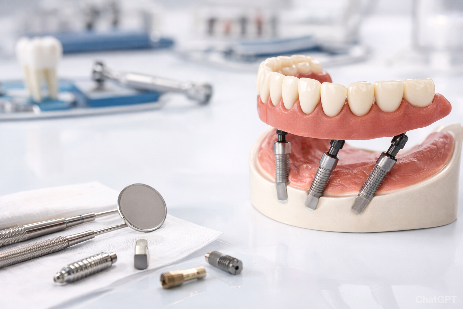 Что такое система имплантации зубов All-on-4: как устроена и какие риски несет